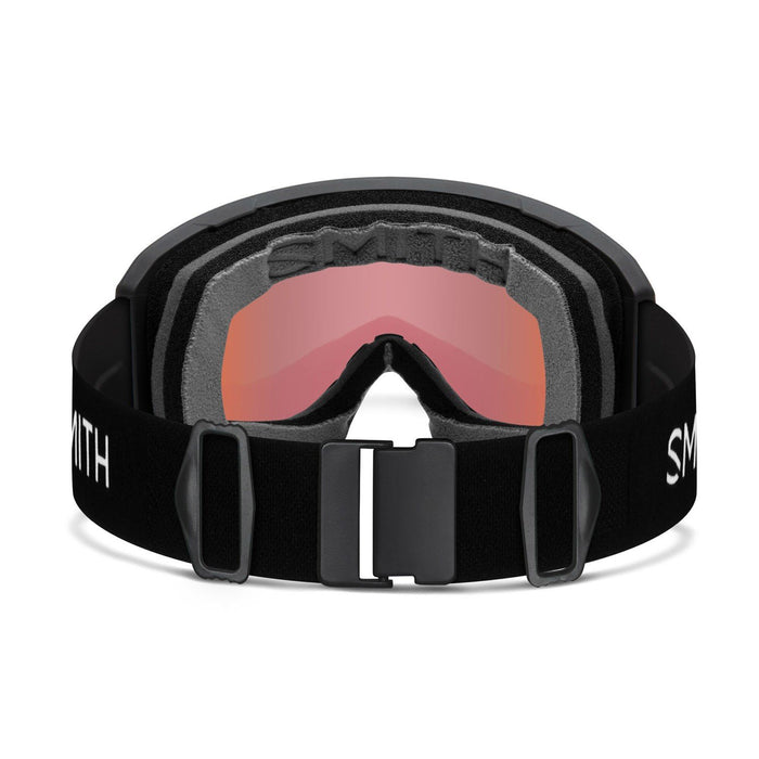 Smith Preview Ski / Snow Goggles Black, ChromaPop Everyday Green Mirror Lens New