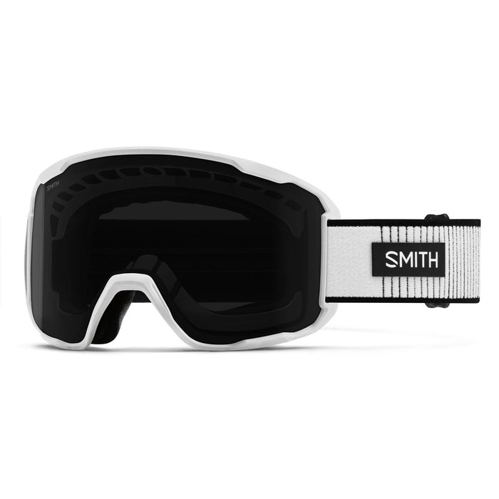 Smith Preview Ski / Snow Goggles White Fadeout, ChromaPop Sun Black Lens New