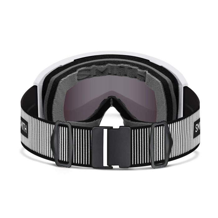 Smith Preview Ski / Snow Goggles White Fadeout, ChromaPop Sun Black Lens New