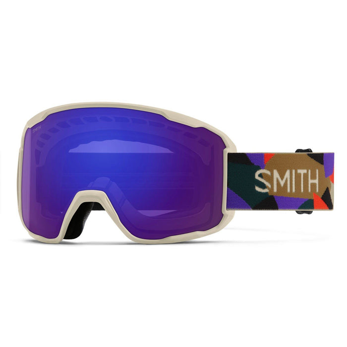 Smith Preview Ski / Snow Goggles Chalk Paper Cuts, Everyday Violet Mirror Lens
