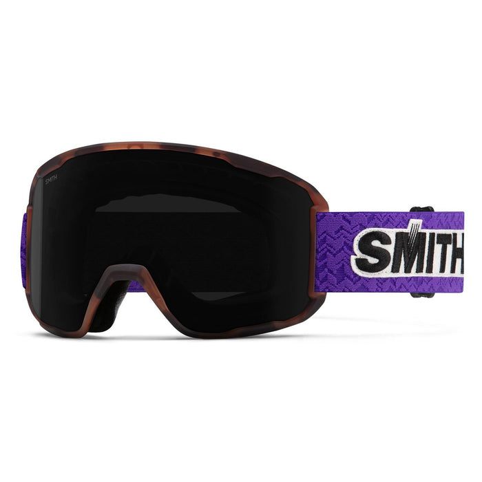 Smith Preview Snow Goggles Tortoise Retro Classic, ChromaPop Sun Black Lens New