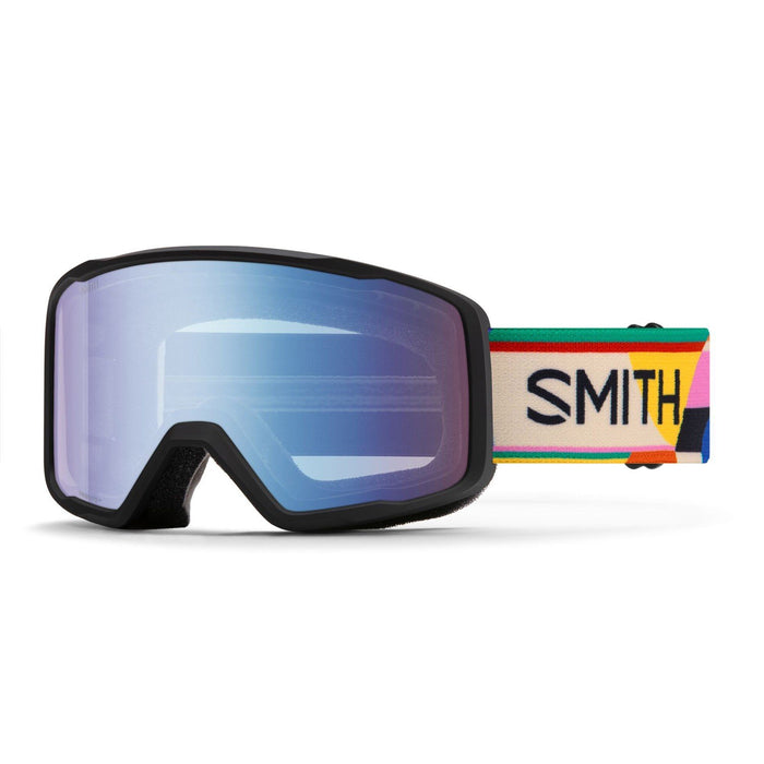 Smith Tribute Ski / Snow Goggles Formations, Blue Sensor Mirror Lens, Small Fit