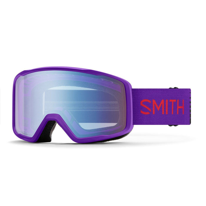 Smith Tribute Ski / Snow Goggles Fresh Purple, Blue Sensor Mirror, Small Fit New