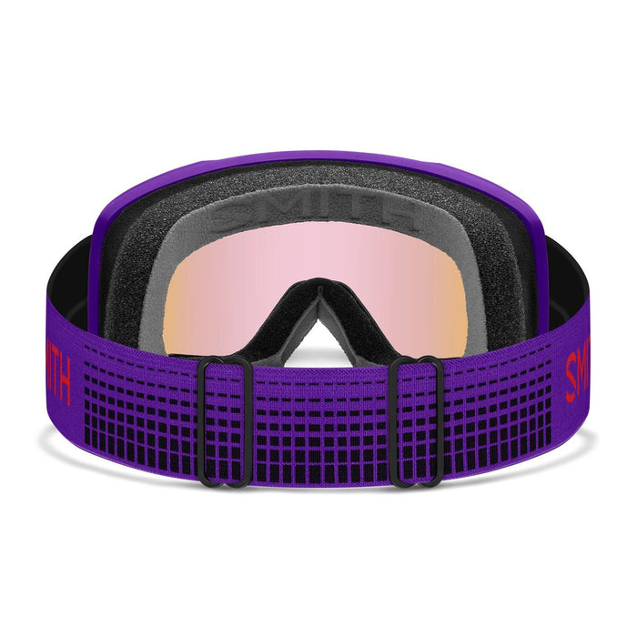 Smith Tribute Ski / Snow Goggles Fresh Purple, Blue Sensor Mirror, Small Fit New