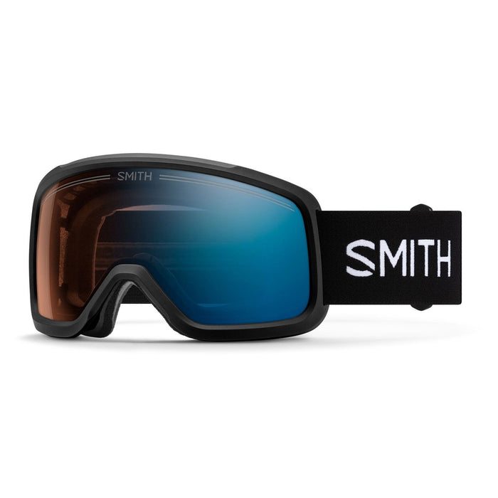 Smith Shakedown Snow Goggles Black, ChromaPop Pro Photochromic Blue Mirror Lens