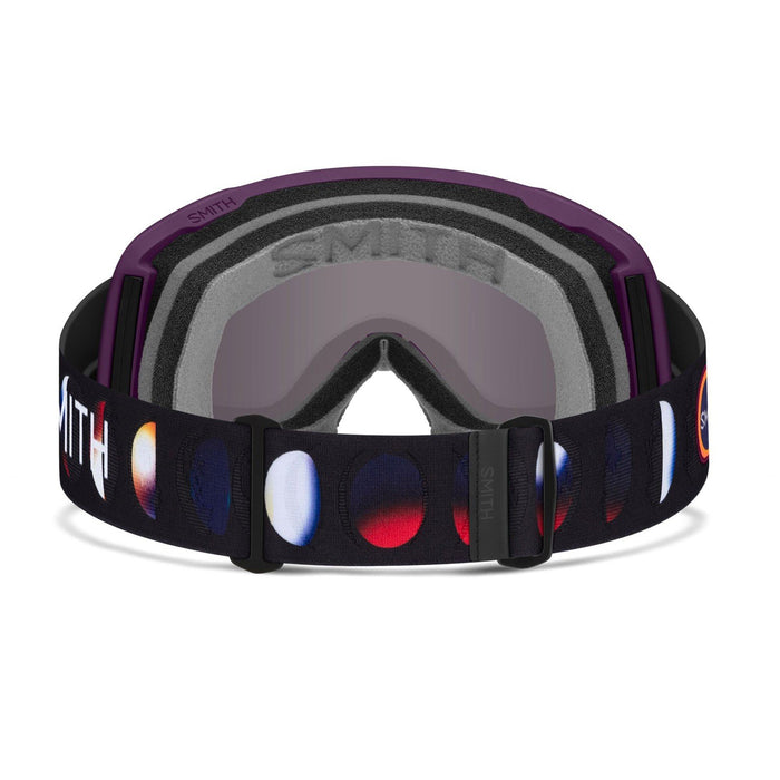 Smith Shakedown Snow Goggles Cherry Lacquer Phases, Sun Platinum Mirror + Bonus