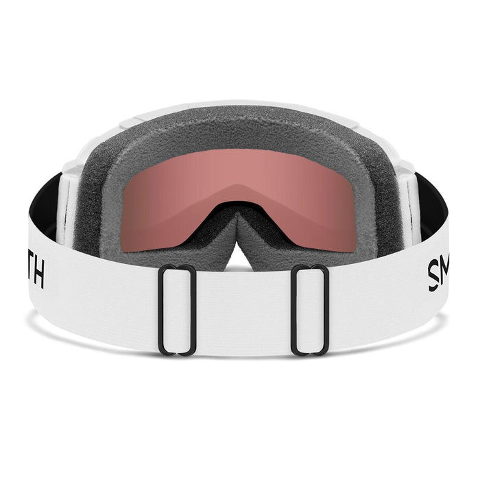 Smith Grom Youth Snow Goggles White Frame, ChromaPop Everyday Red Mirror Lens
