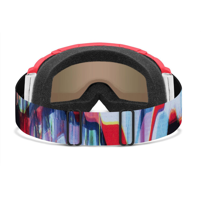 Smith Daredevil Youth Snow Goggles Patrol Mixed Signals, Red Sol-X Mirror Lens