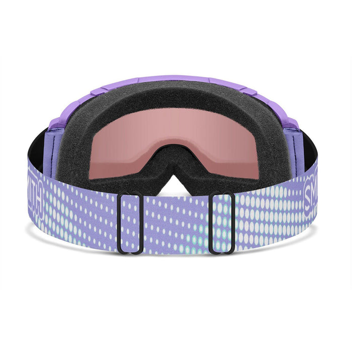 Smith Daredevil Youth Snow Goggles Light Lavender Dot Clouds Ignitor Mirror Lens