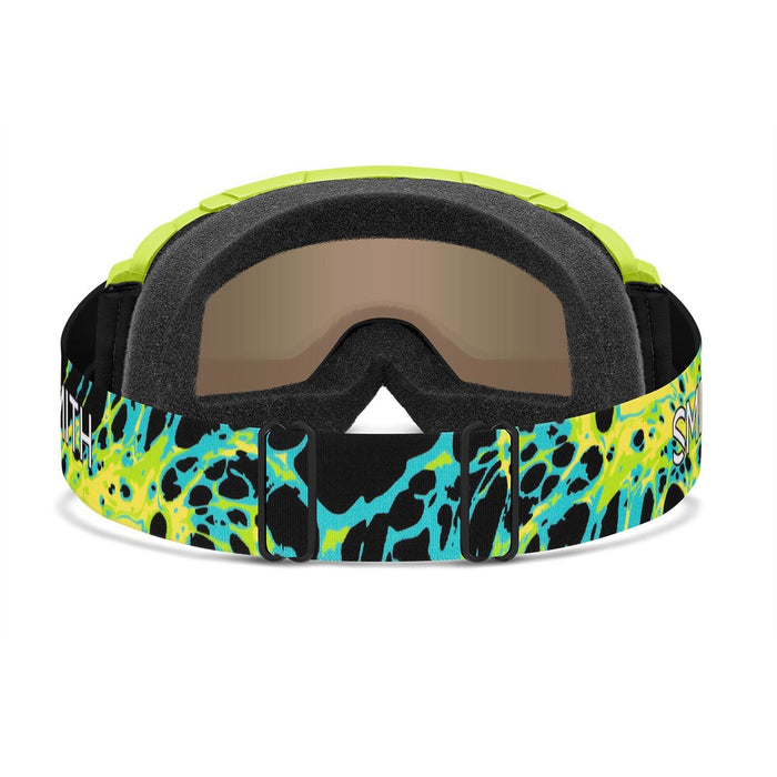 Smith Daredevil Youth Snow Goggles Electric Lime Slime, Green Sol-X Mirror Lens