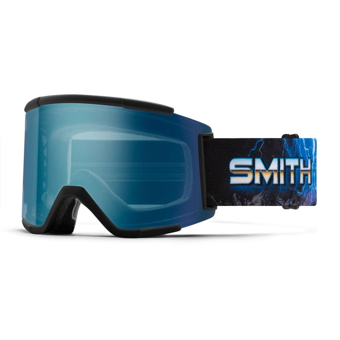 Smith Squad XL Snow Goggles Open Road, ChromaPop Everyday Blue Mirror + Bonus