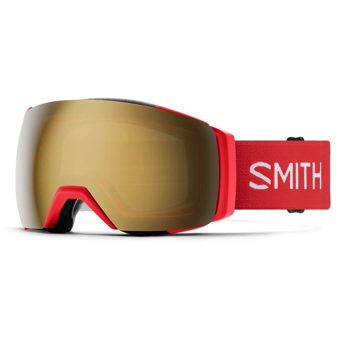 Smith I/O Mag XL Snow Goggles Patrol Frame, Sun Black Gold Mirror Lens + Bonus