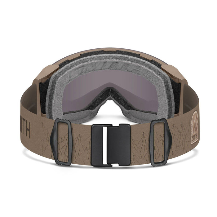 Smith 4D Mag Snow Goggles Bandit Frame, Sun Platinum Mirror Lens + Bonus New