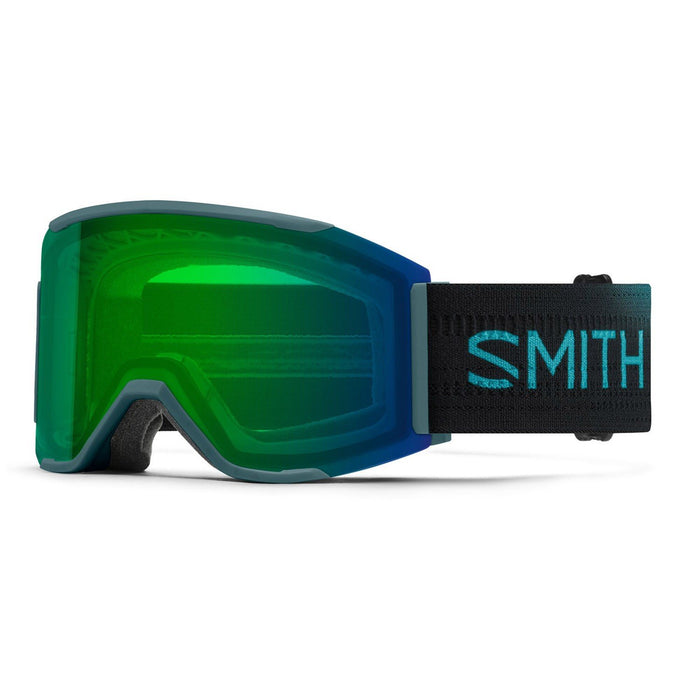 Smith Squad Mag Snow Goggles Cenote, ChromaPop Everyday Green Mirror Lens +Bonus