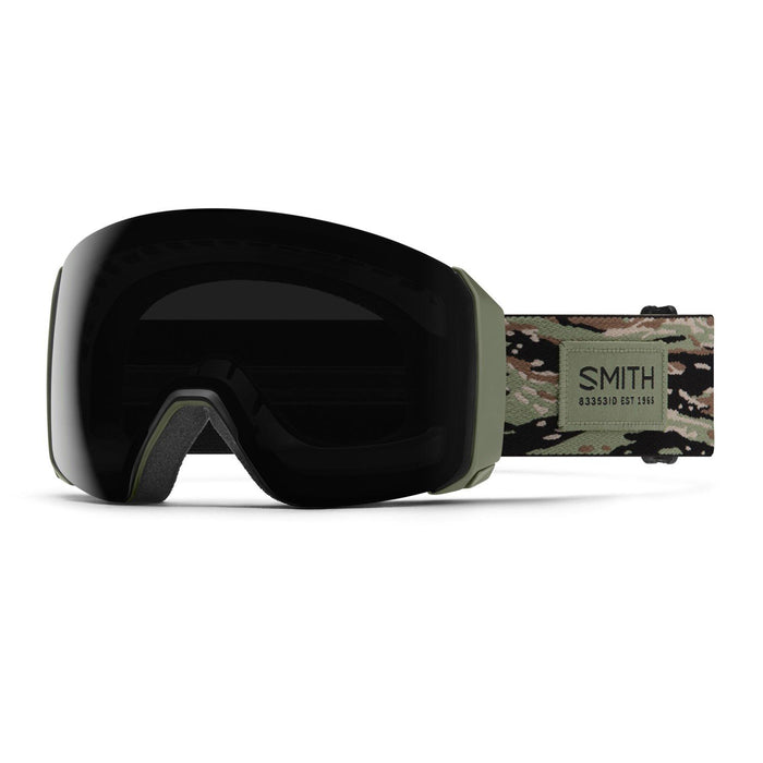 Smith 4D Mag XL Snow Goggles Eye of the Tiger, Chromapop Sun Black Lens + Bonus