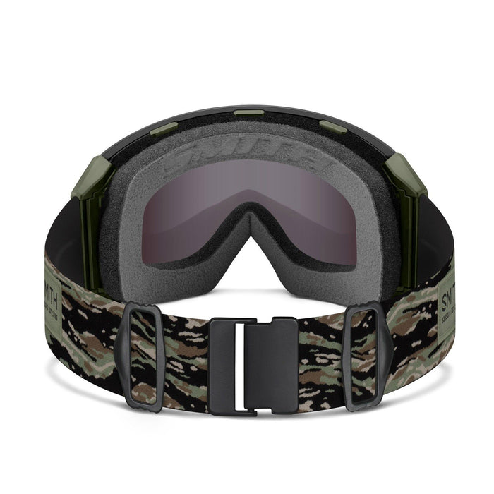 Smith 4D Mag XL Snow Goggles Eye of the Tiger, Chromapop Sun Black Lens + Bonus