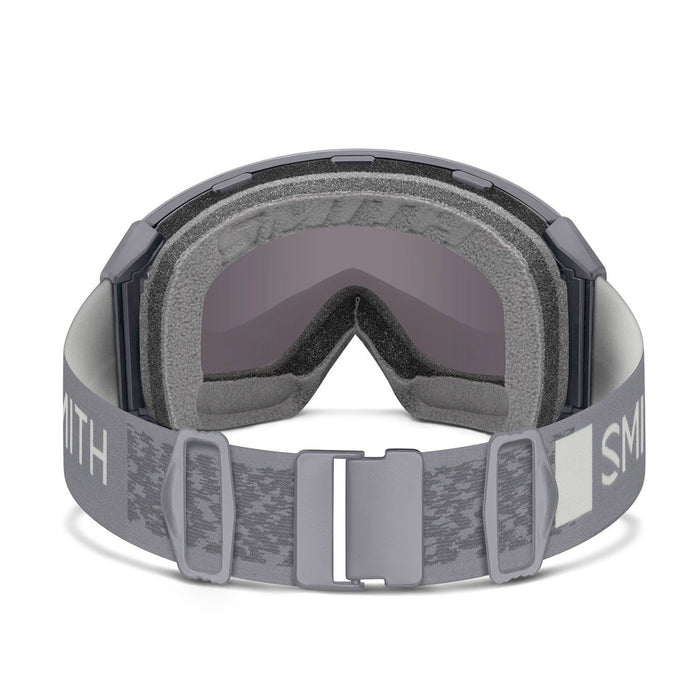 Smith 4D Mag XL Snow Goggles Cirrus Grey, ChromaPop Sun Platinum Mirror + Bonus