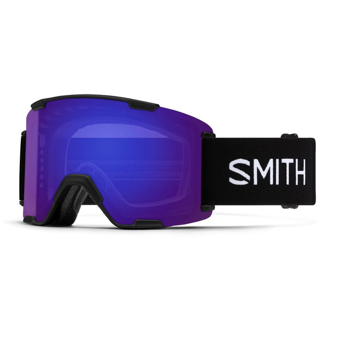 Smith Stash XL Ski / Snow Goggles Black, CP Everyday Violet Mirror + Bonus New