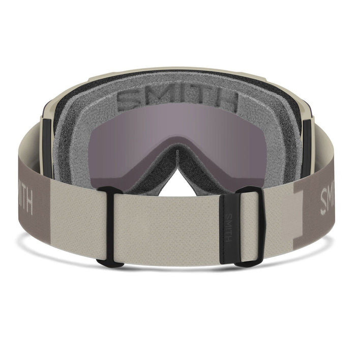 Smith Squad Snow Goggles Chalk, ChromaPop Sun Black Gold Mirror Lens + Bonus New
