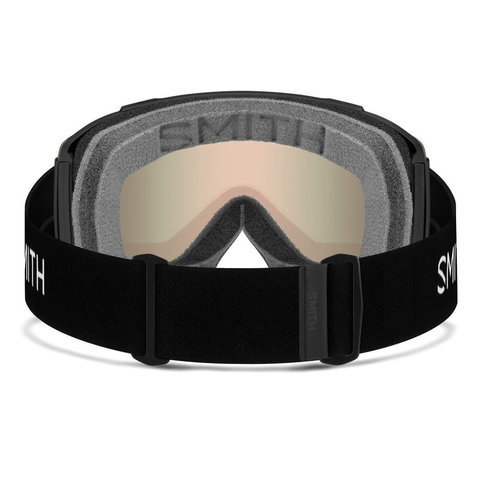 Smith Squad Snow Goggles Black, ChromaPop Pro Photochromic Red Mirror Lens New