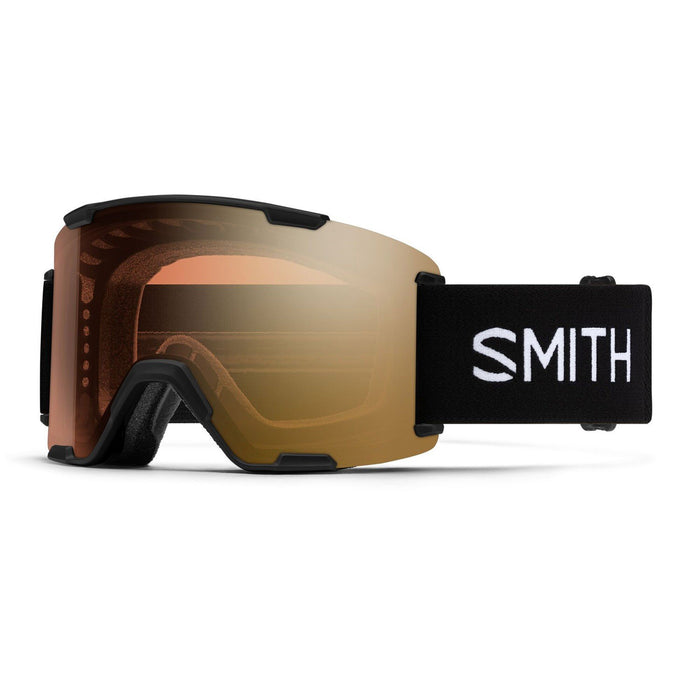 Smith Stash XL Ski / Snow Goggles Black, Pro Photochromic Gold Mirror Lens New