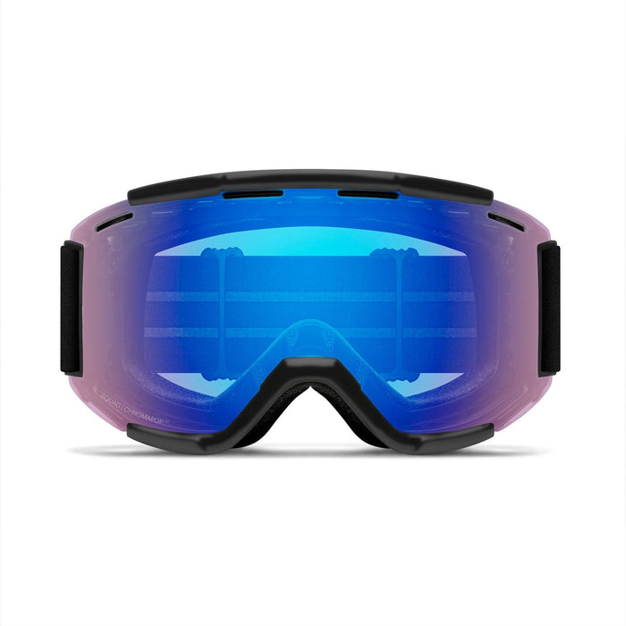 Smith Squad MTB / Bike Goggles Black ChromaPop Contrast Rose + Bonus Lens New