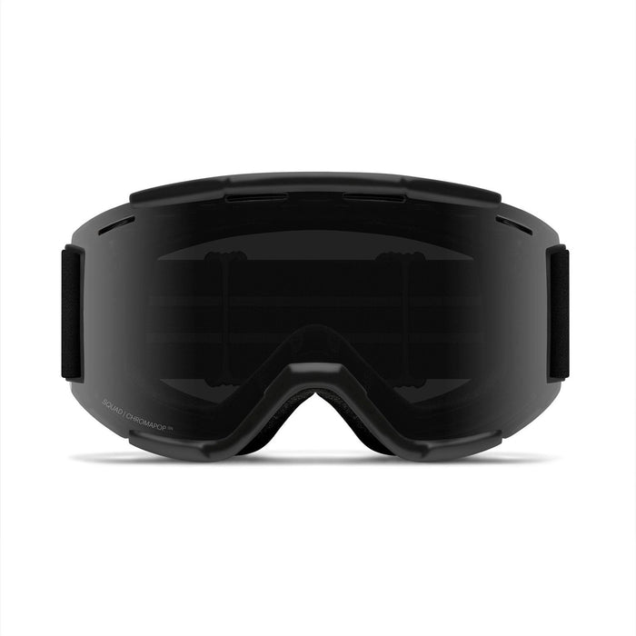 Smith Squad MTB / Bike Goggles Black Frame ChromaPop Sun Black + Bonus Lens New