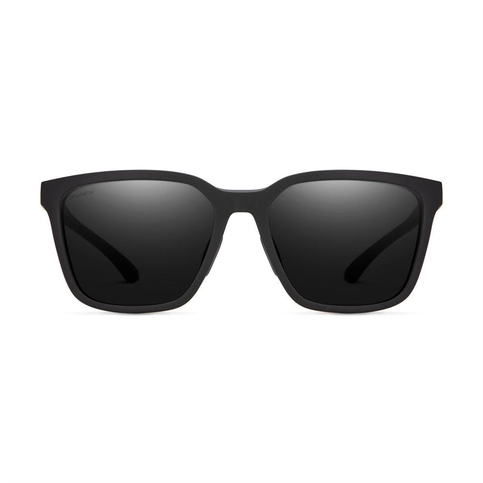 Smith Optics Shoutout Sunglasses Matte Black Chromapop Polarized Black Lens New