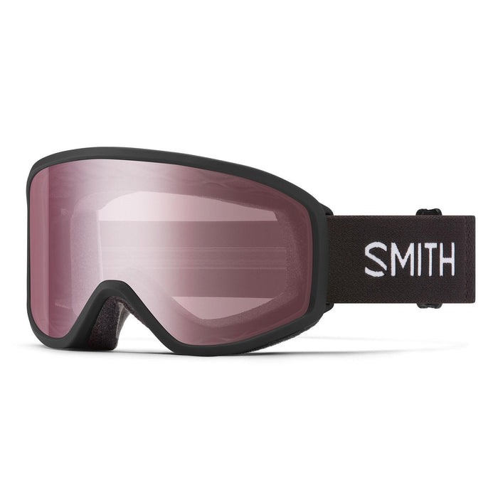 Smith Reason OTG Ski/Snow Goggles Black Frame, Ignitor Mirror Lens New