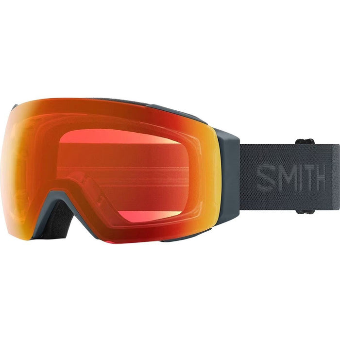 Smith I/O Mag Ski / Snow Goggles Slate, Chromapop Everyday Red Mirror +Bonus New