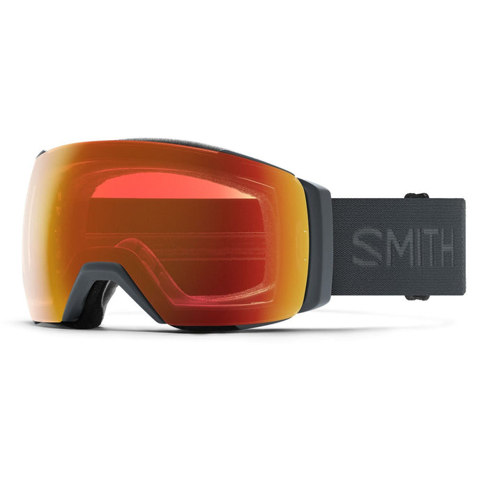 Smith I/O Mag XL Ski / Snow Goggles Slate Frame, Everyday Red Mirror + Bonus New