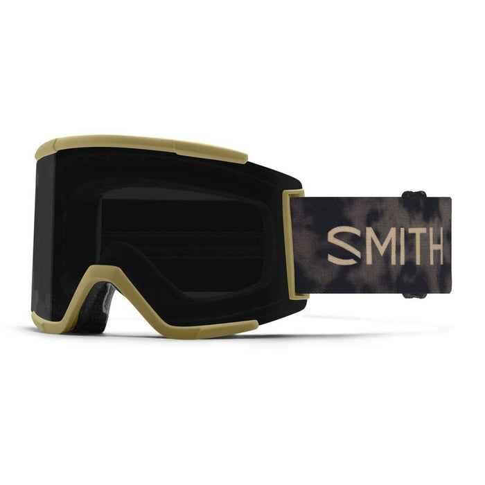 Smith Squad XL Snow Goggles Sandstorm Mind Expanders, Sun Black Lens + Bonus New