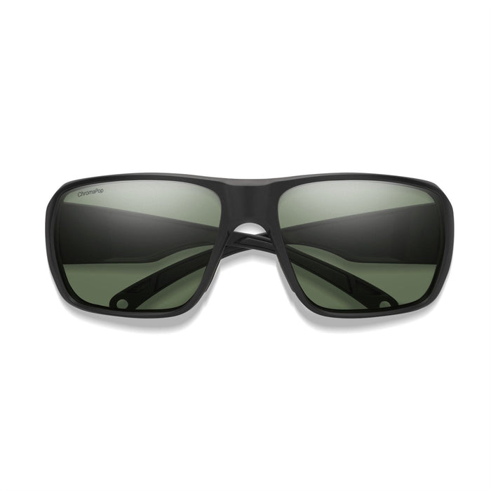 Smith Optics Castaway Sunglasses Matte Black Chromapop Polarized Gray Green Lens