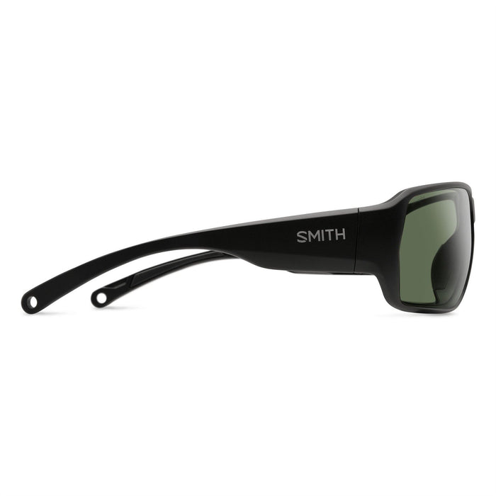 Smith Optics Castaway Sunglasses Matte Black Chromapop Polarized Gray Green Lens