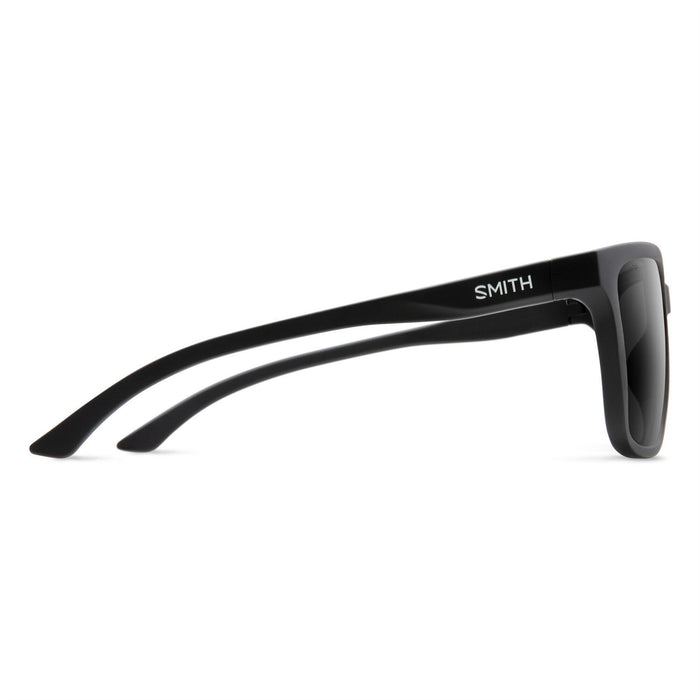 Smith Optics Shoutout Sunglasses Matte Black Chromapop Polarized Black Lens New