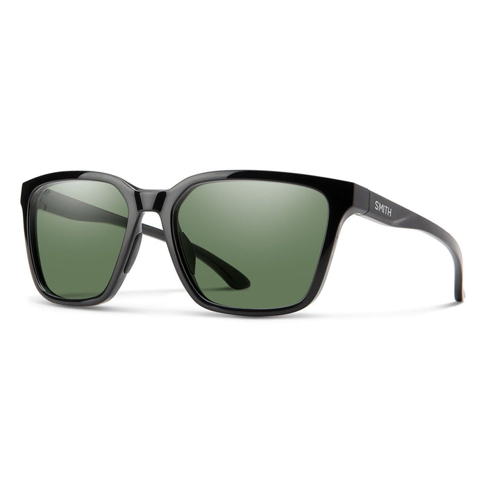 Smith Optics Shoutout Sunglasses Matte Black Chromapop Polarized Gray Green New
