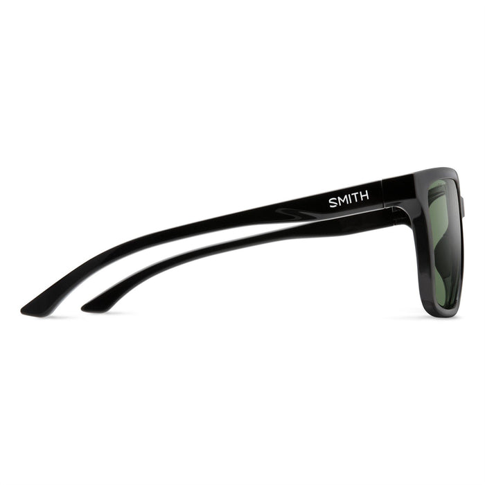 Smith Optics Shoutout Sunglasses Matte Black Chromapop Polarized Gray Green New