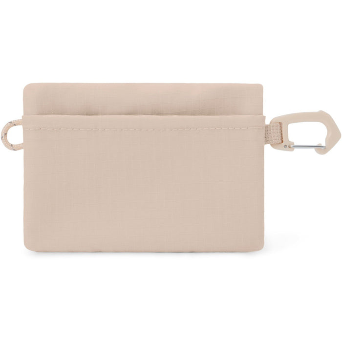 Dakine Jude Card Wallet with Zippered Main Pocket, Shifting Sand Tan New