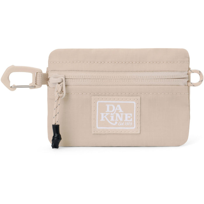 Dakine Jude Card Wallet with Zippered Main Pocket, Shifting Sand Tan New