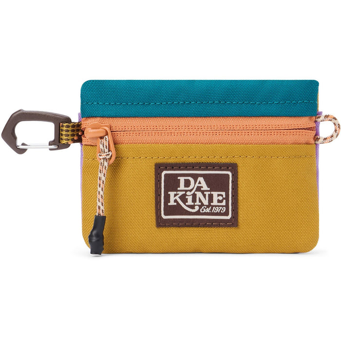 Dakine Jude Card Wallet with Zippered Main Pocket, Sundown Purple Gold New