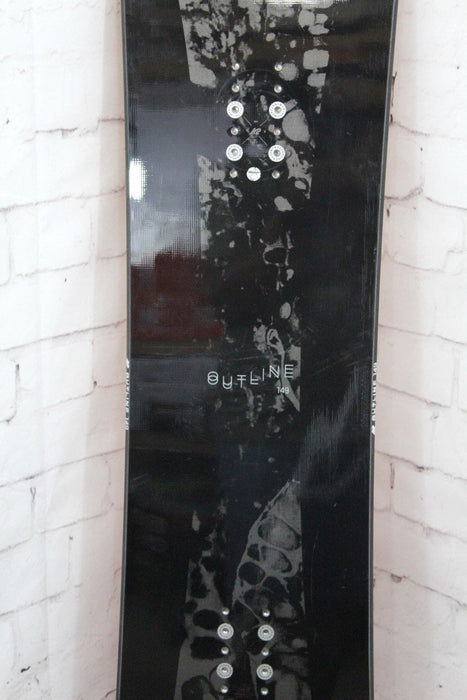 K2 Outline Women's Snowboard 149 cm, All Mountain Directional, 2022 - Demo