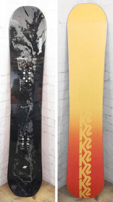 K2 Outline Women's Snowboard 149 cm, All Mountain Directional, 2022 - Demo