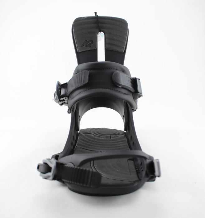 K2 Hue Snowboard Bindings, Medium (Women's US Size 6-10), Black New 2023