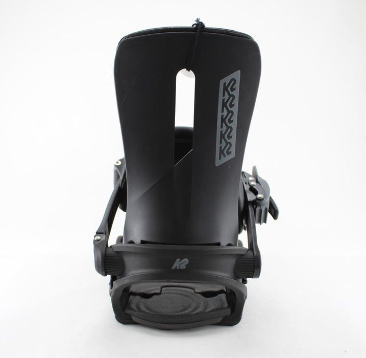 K2 Hue Snowboard Bindings, Medium (Women's US Size 6-10), Black New 2023