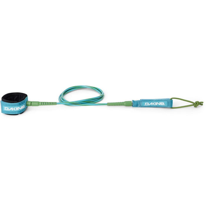 Dakine Kainui Team Surf Leash, 6' x 1/4", Adriatic Blue New