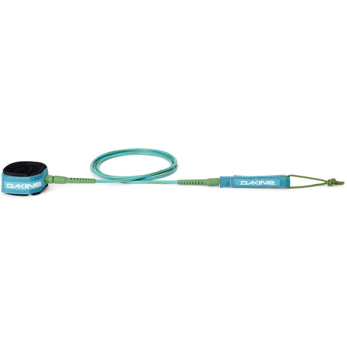 Dakine Kainui Team Surf Leash, 7' x 1/4", Adriatic Blue New