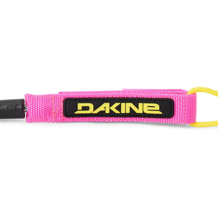 Dakine Erin Brooks Kainui Team Small Surf Leash, 6' x 1/4", Pink Neon Yellow New