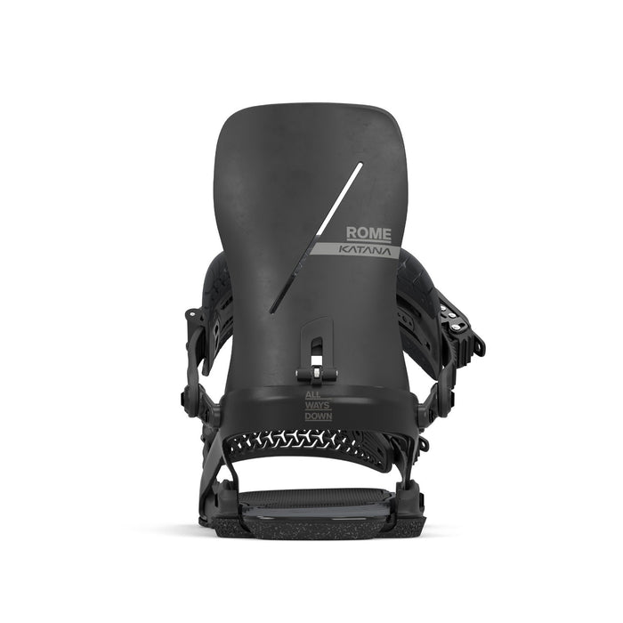 Rome Katana AW Snowboard Bindings M/L (Mens US 7.5-10) Black New 2026