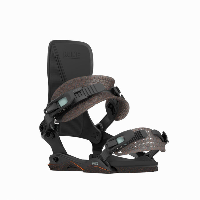 Rome Katana AW Pro Snowboard Bindings L/XL (Men US 10.5-13) Black/Slate New 2026