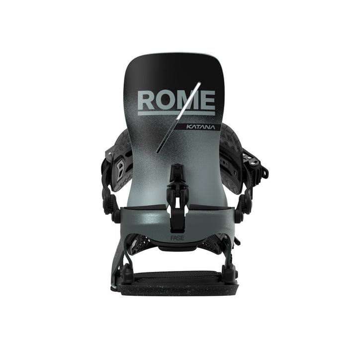 Rome Katana AW FASE Snowboard Bindings L/XL (Mens 10.5-12.5) Slate Grey New 2026